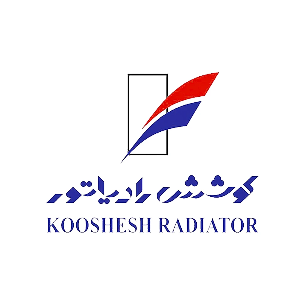 لوگوی برند کوشش رادیاتور